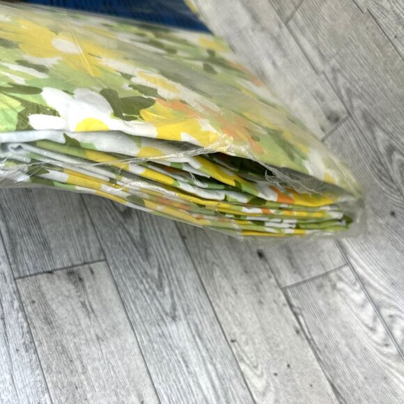 Brand New Stevens Utica No-Iron Muslin Floral Twin Flat Sheet, 39x76 Mattress - Picture 6 of 6